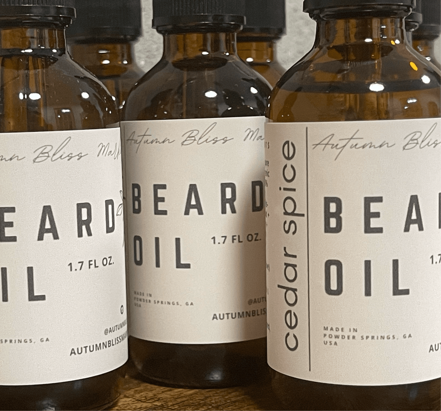Beard Oil - Autumn Bliss Market
