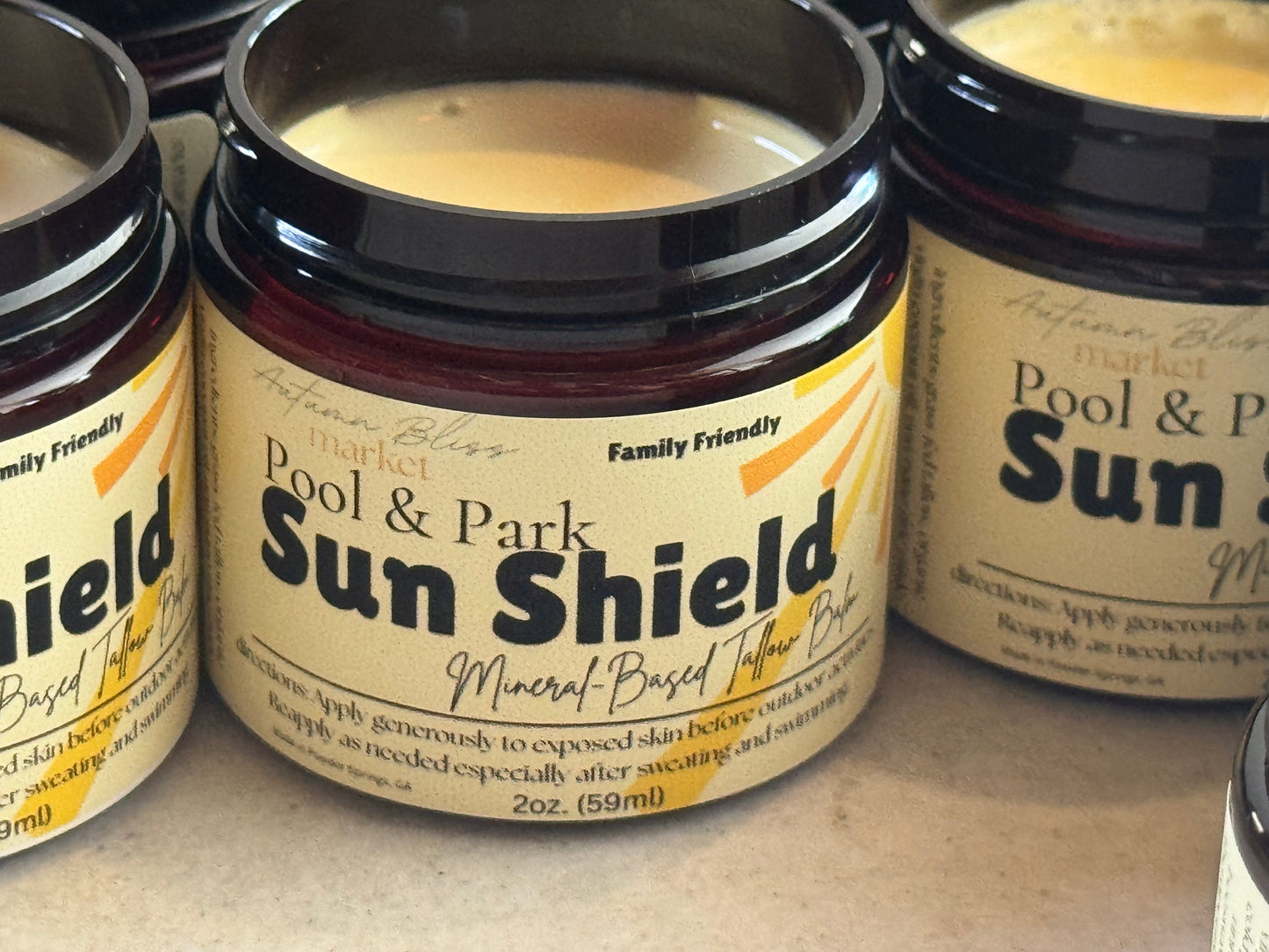 Sun Shield Mineral-Based Tallow Balm