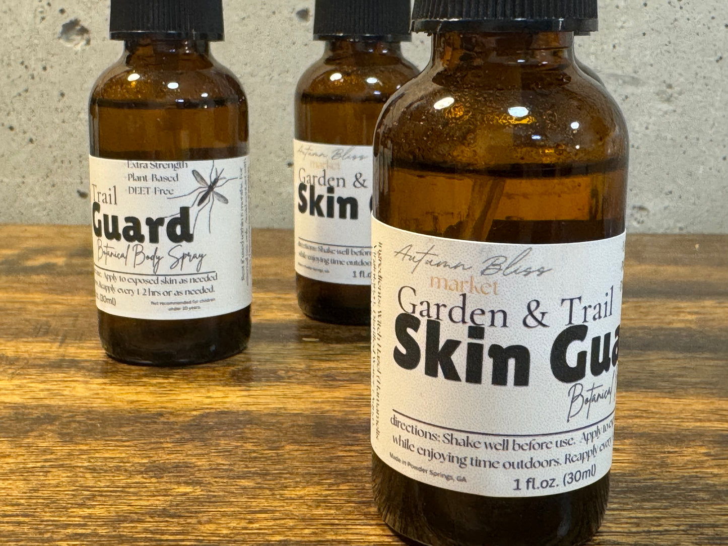 1 fl.oz. -Garden & Trail Skin Guard Botanical Body Spray