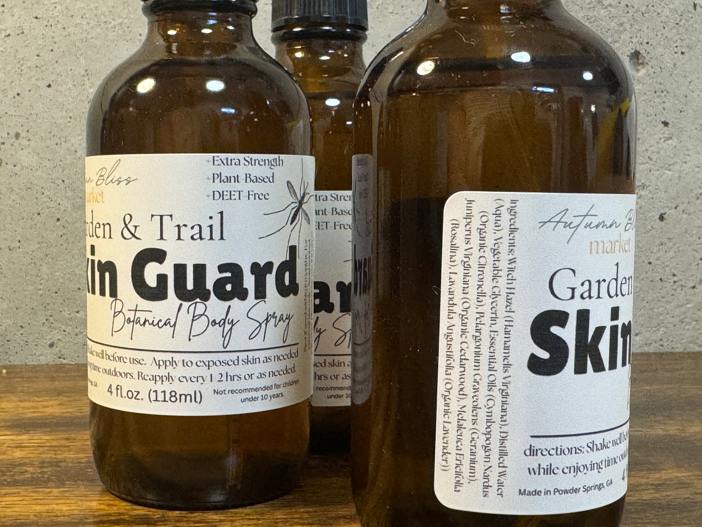 4 fl.oz. - Garden & Trail Skin Guard Botanical Body Spray