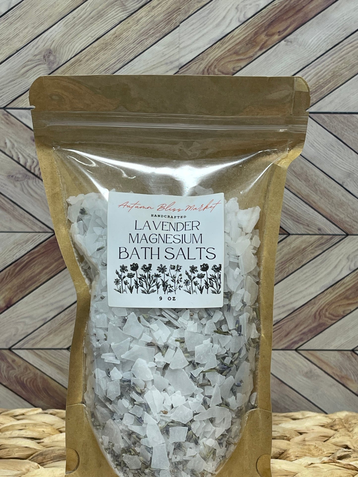 Lavender Magnesium Bath Salts