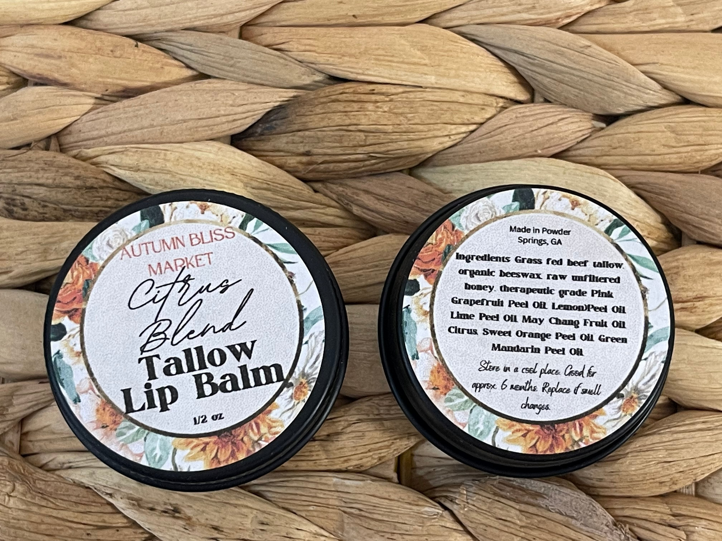 Tallow Lip Balm