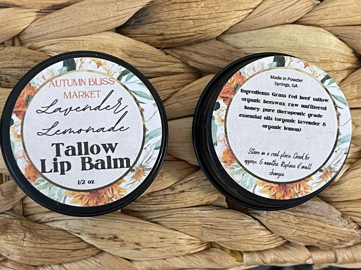 Tallow Lip Balm