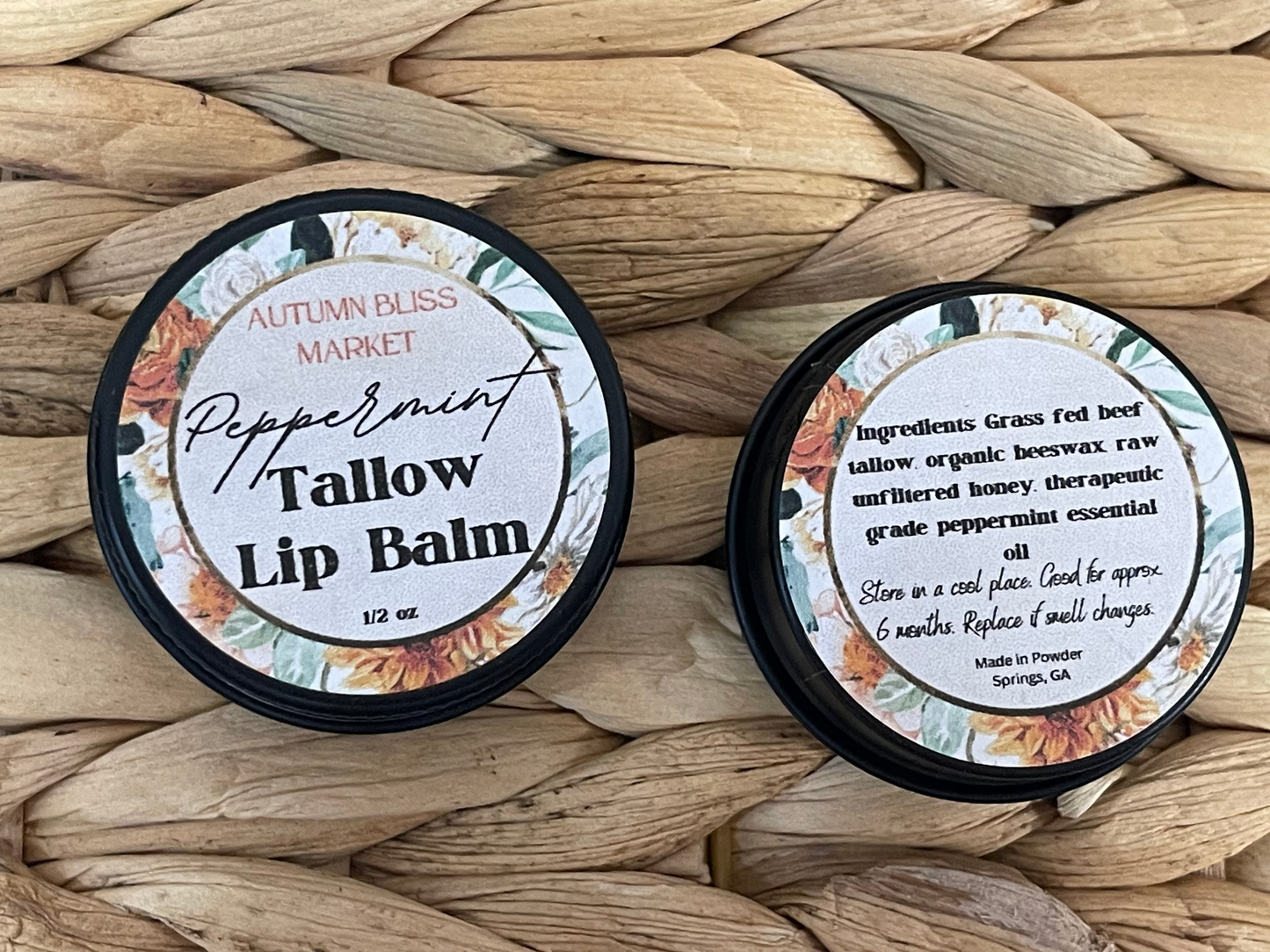 Tallow Lip Balm