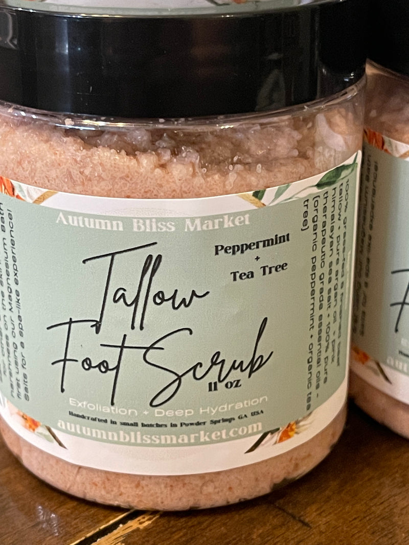 Tallow Foot Scrub