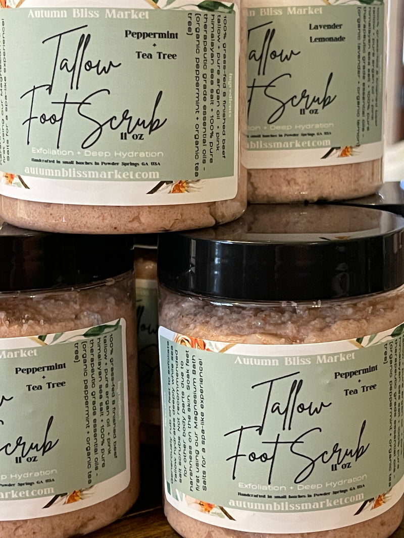 Tallow Foot Scrub