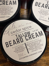 Tallow Beard Cream