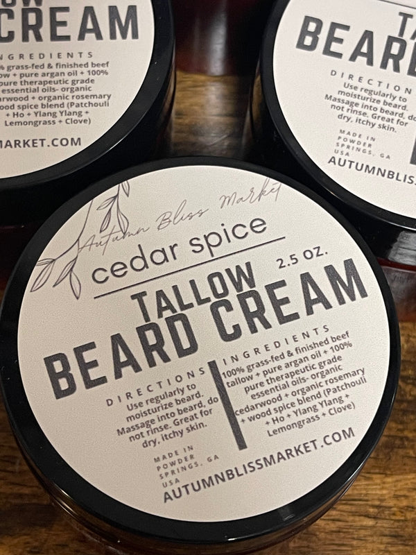 Tallow Beard Cream